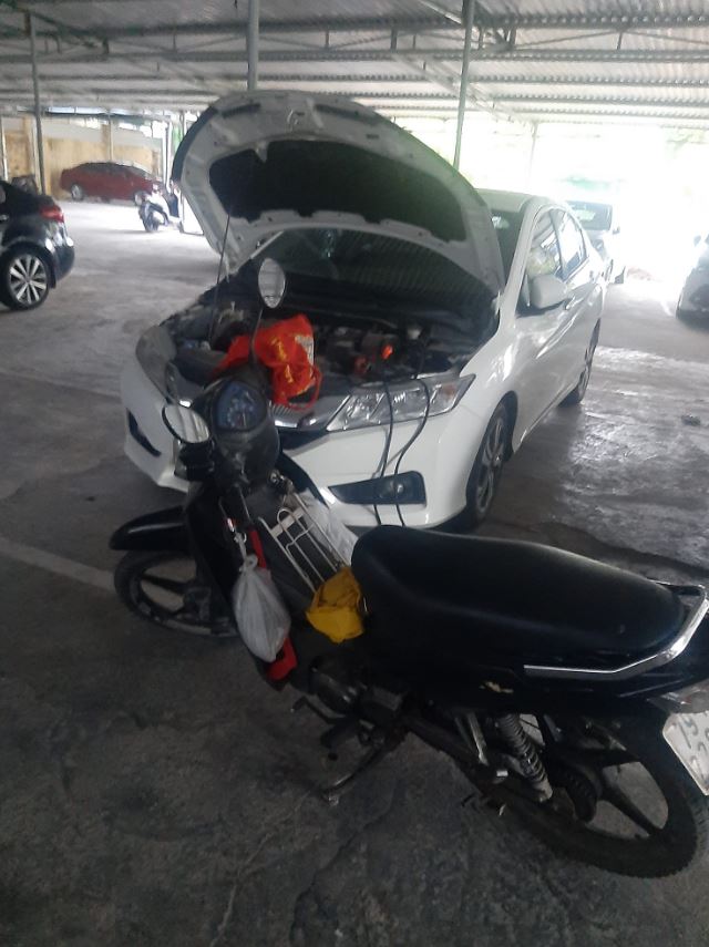 Quy trình kích bình ô tô Phường Bàn Cờ