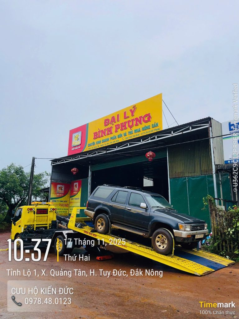 Cứu hộ ô tô đăk nông tuấn hùng