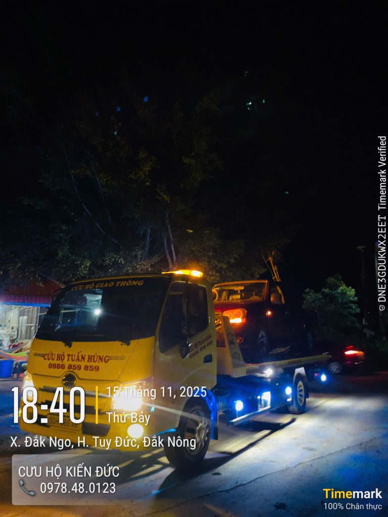 Cứu hộ ô tô đăk nông tuấn hùng