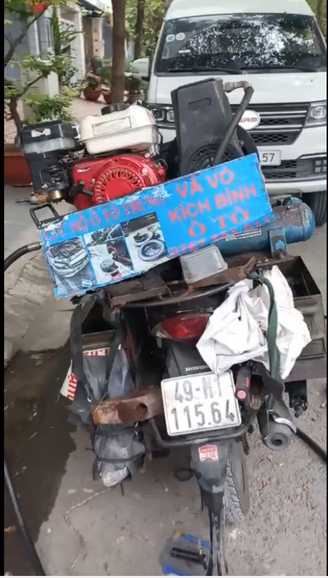 vá vỏ lưu đọng tam binh